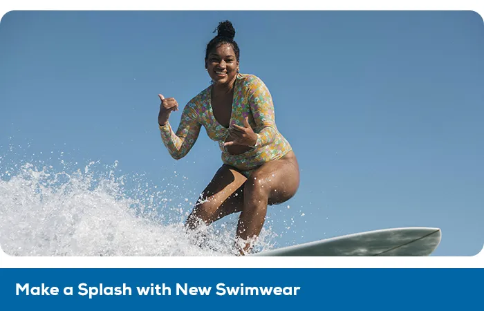 Make a Splash with New Swimwear
