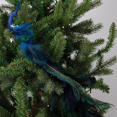 Peacock Clip Ornament