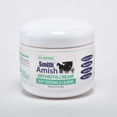 Smith Amish Arthritis Cream - Deep Penetrating Relief for Arthritis, Muscle, Joint & Back Pain