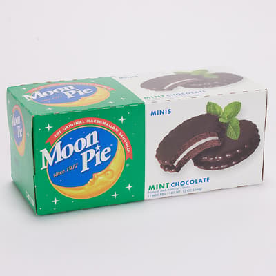 Mini Mint Moon Pies 12 count