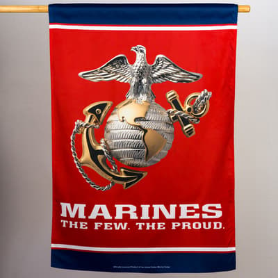 U.S Marine Corps Vertical Flag