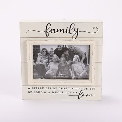 Wood Family Photo Frame