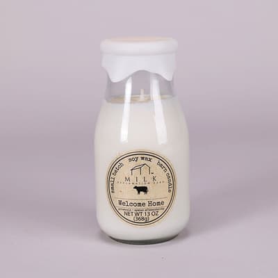 13 Oz. Welcome Home Milk Bottle Candle