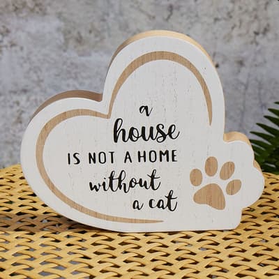 House Is Not A Home Block Sign
