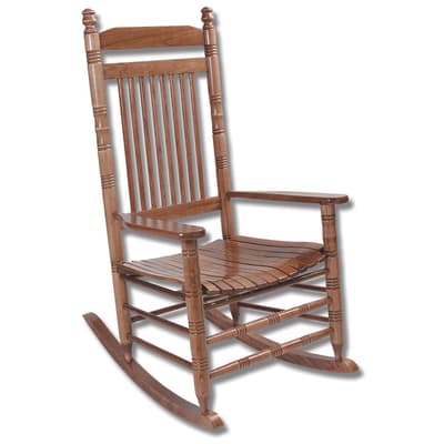 Fully Assembled Slat Rocking Chair - Hardwood