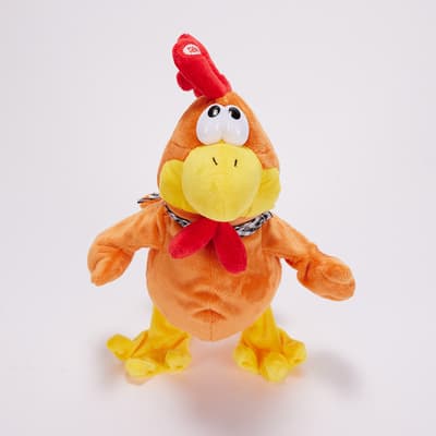 Dancing and Clucking Chicken Plush