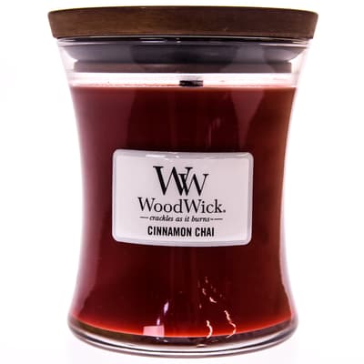 WoodWick &reg; Cinnamon Chai Medium Candle