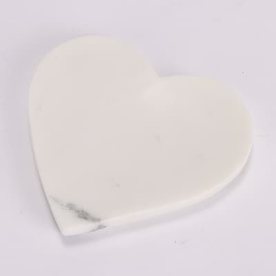 Marble Heart Tidbit Plate
