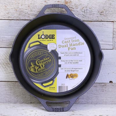 Lodge Cast Iron 12" Pan with Loop Handles