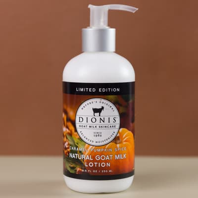 Dionis &reg; Goat Milk Body Lotion - Pumpkin Caramel Spice