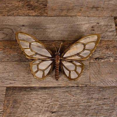 Mirrored Butterfly Wall Decor
