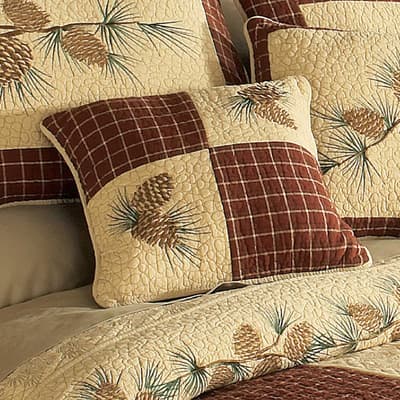 Pine Lodge Decorative Pillow by Donna Sharp - Patch