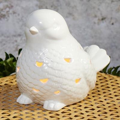 Ceramic Bird Accent Light