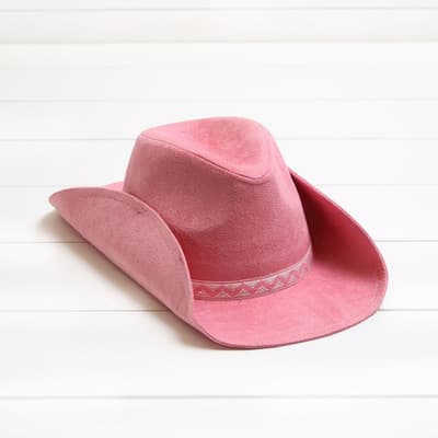 Toddler Pink Cowgirl Hat