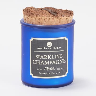 10 Oz. Northern Lights &reg; Sparkling Champagne Candle