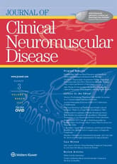 Journal of Clinical Neuromuscular Disease