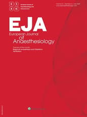 European Journal of Anaesthesiology online