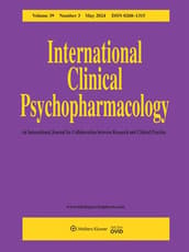 International Clinical Psychopharmacology