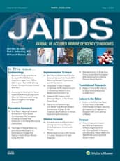 JAIDS: Journal of Acquired Immune Deficiency Syndromes