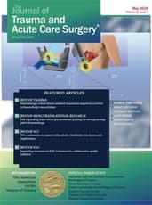 Journal of Trauma and Acute Care Surgery Online