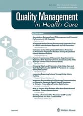 Quality Management in Health Care Online