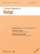 Current Opinion in Urology Online