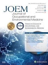 Journal of Occupational and Environmental Medicine