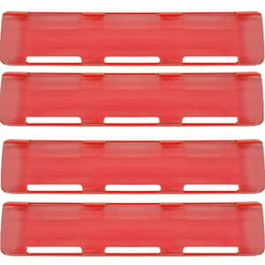 40” Red Single Row LED Light Bar Cover Pack