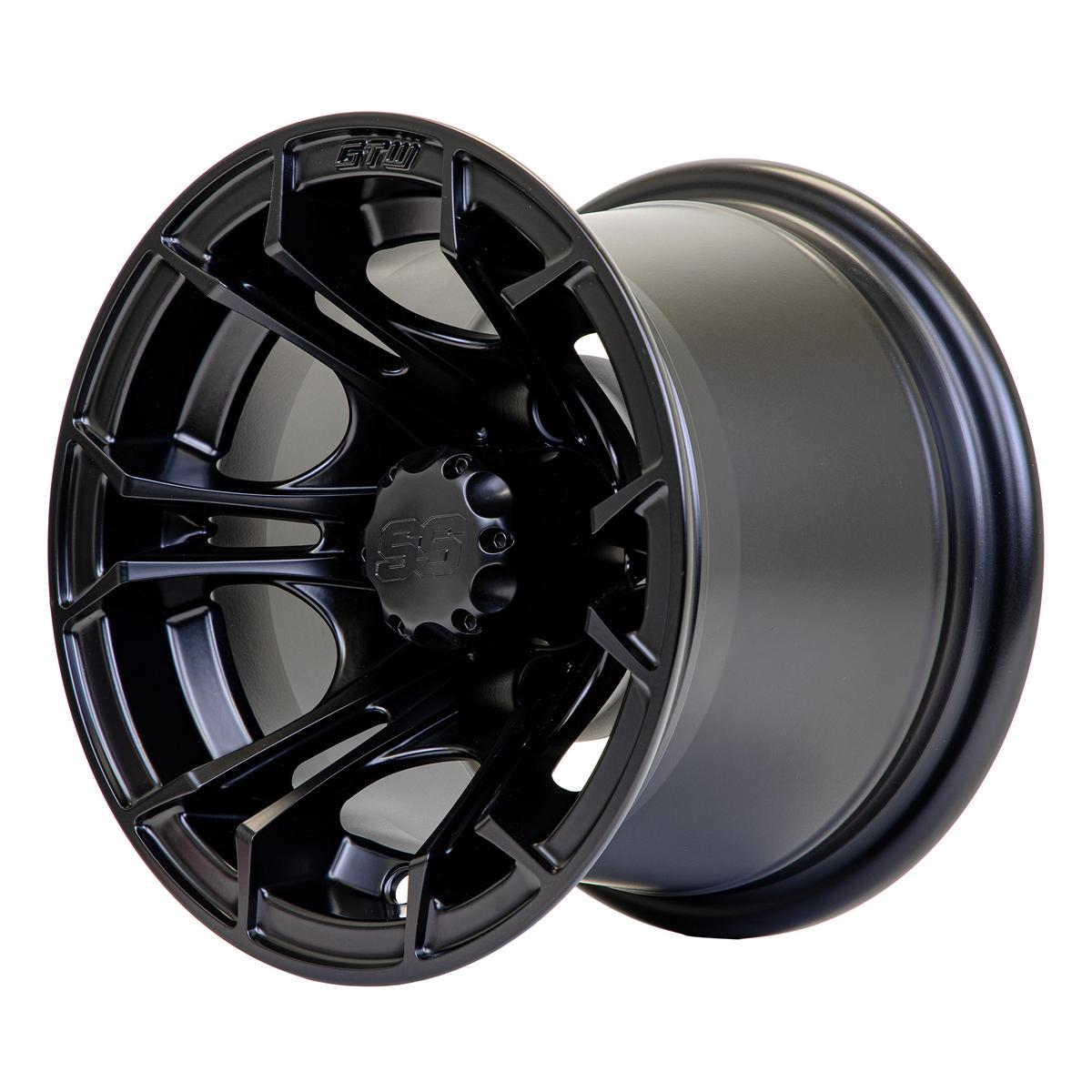 GTW Spyder Matte Black 10 Inch Wheel