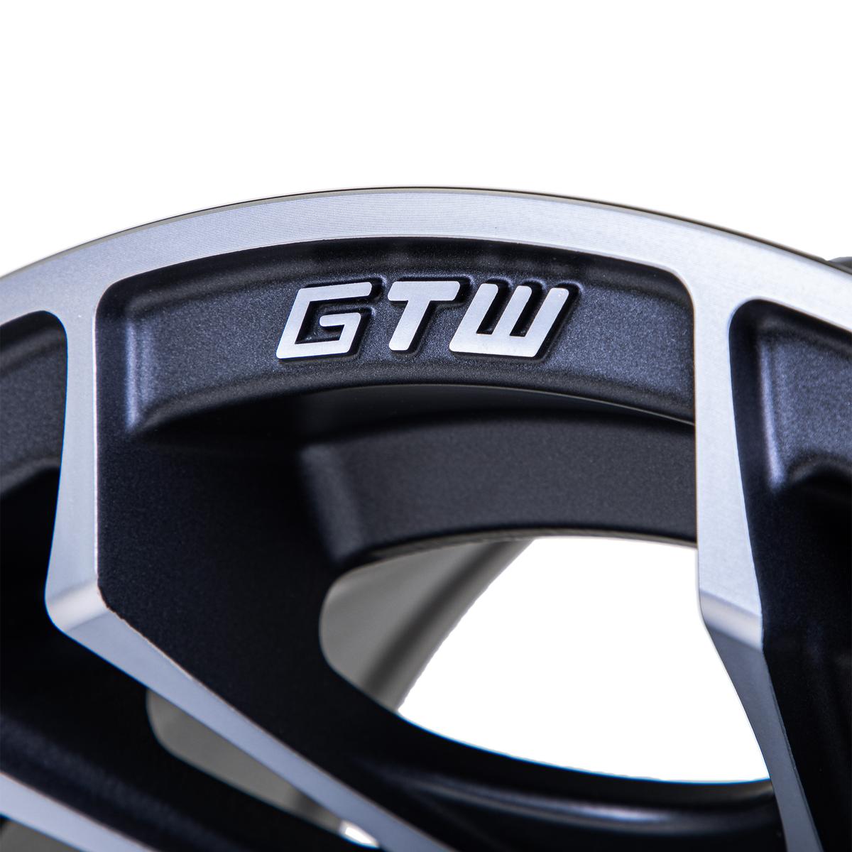 GTW Spyder Machined/Matte Grey 10 Inch Wheel