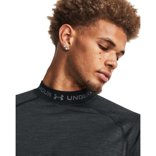 Under Armour Men's ColdGear Twist Mock Neck Long Sleeve Shirt alt image view 4