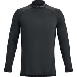 Under Armour Men's ColdGear Twist Mock Neck Long Sleeve Shirt
