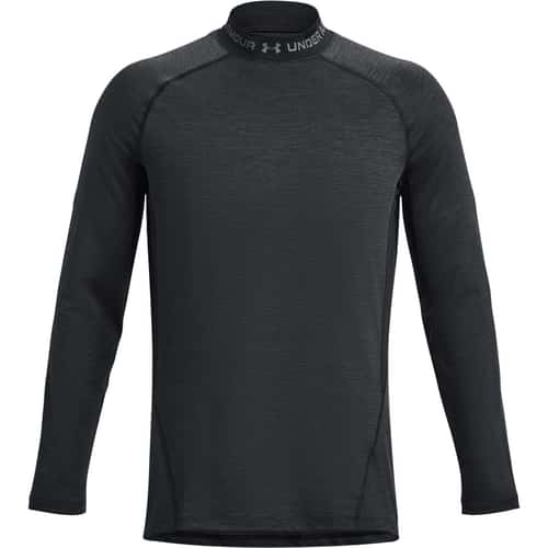 Under Armour Men's ColdGear Twist Mock Neck Long Sleeve Shirt alt image view 3