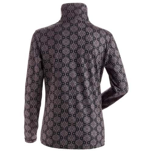 Nils Women's Snowflake 1/4 Zip T-Neck alt image view 2