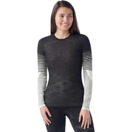 Smartwool Women's Intraknit Thermal Merino Pattern Crew Base Layer