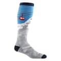 Darn Tough Vermont Men's Heady Yeti Over-The-Calf Midweight with Cushion Ski Socks alt image view 1