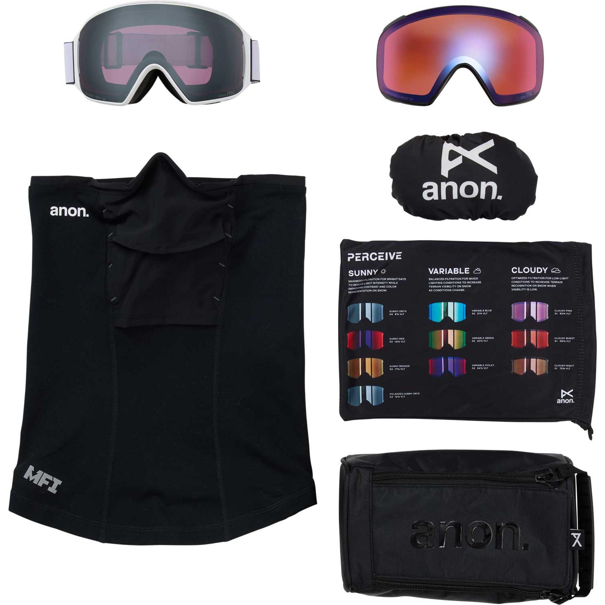 スキー・スノーボードアクセサリー Men's Anon M4 Toric Goggle Anon M4 Toric Goggles – THE SKI MONSTER