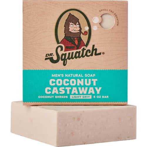 Dr Squatch Coconut Castaway Bar Soap alt image view 1