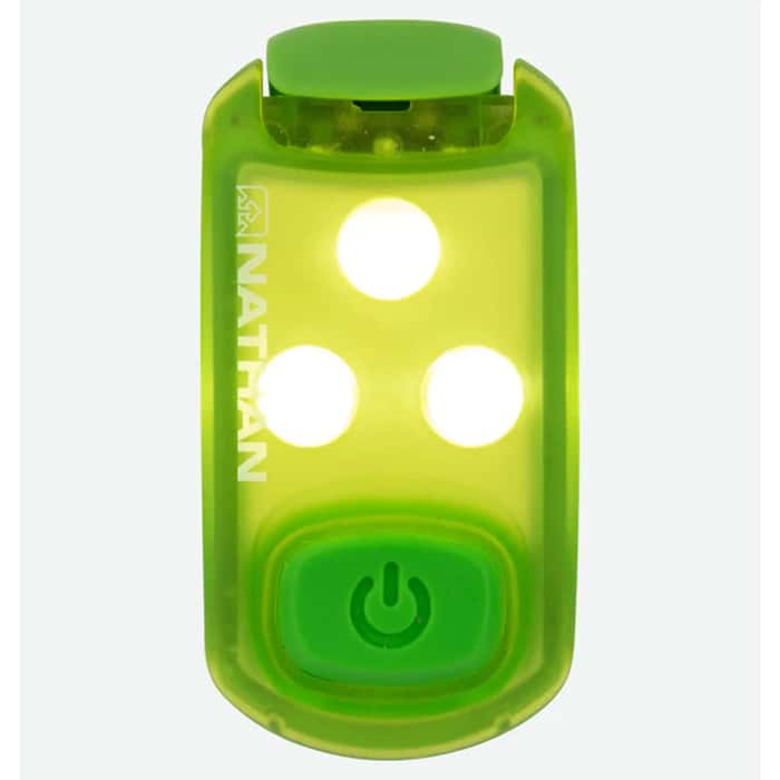 Nathan Sports Strobe Light LED Safety Light Clip