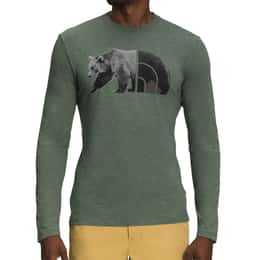 The North Face Men's Long-Sleeve Tri-Blend Bear T Shirt