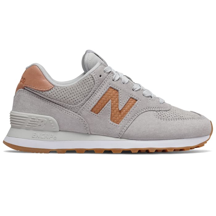 new balance 574 woven logo