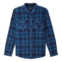 O'Neill Men's Glacier Plaid Superfleece Flannel Shirt