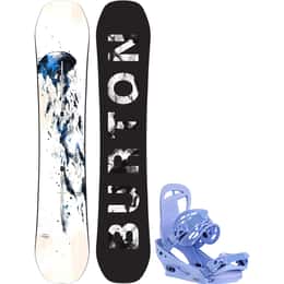 Burton Women's Feelgood Camber + Citizen Re:Flex Snowboard Package '26