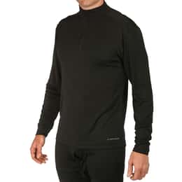 Hot Chillys Men's Solid Zip-T Top