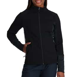 Spyder Women's Soar Fleece Jacket, Black, X-Small at