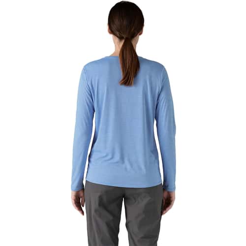 Patagonia Women's Capilene Cool Daily Lands Long Sleeve Graphic T Shirt alt image view 3