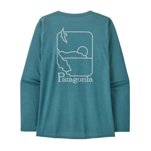 Patagonia Women's Capilene® Cool Daily Graphic Long Sleeve Shirt-Waters alt image view 8