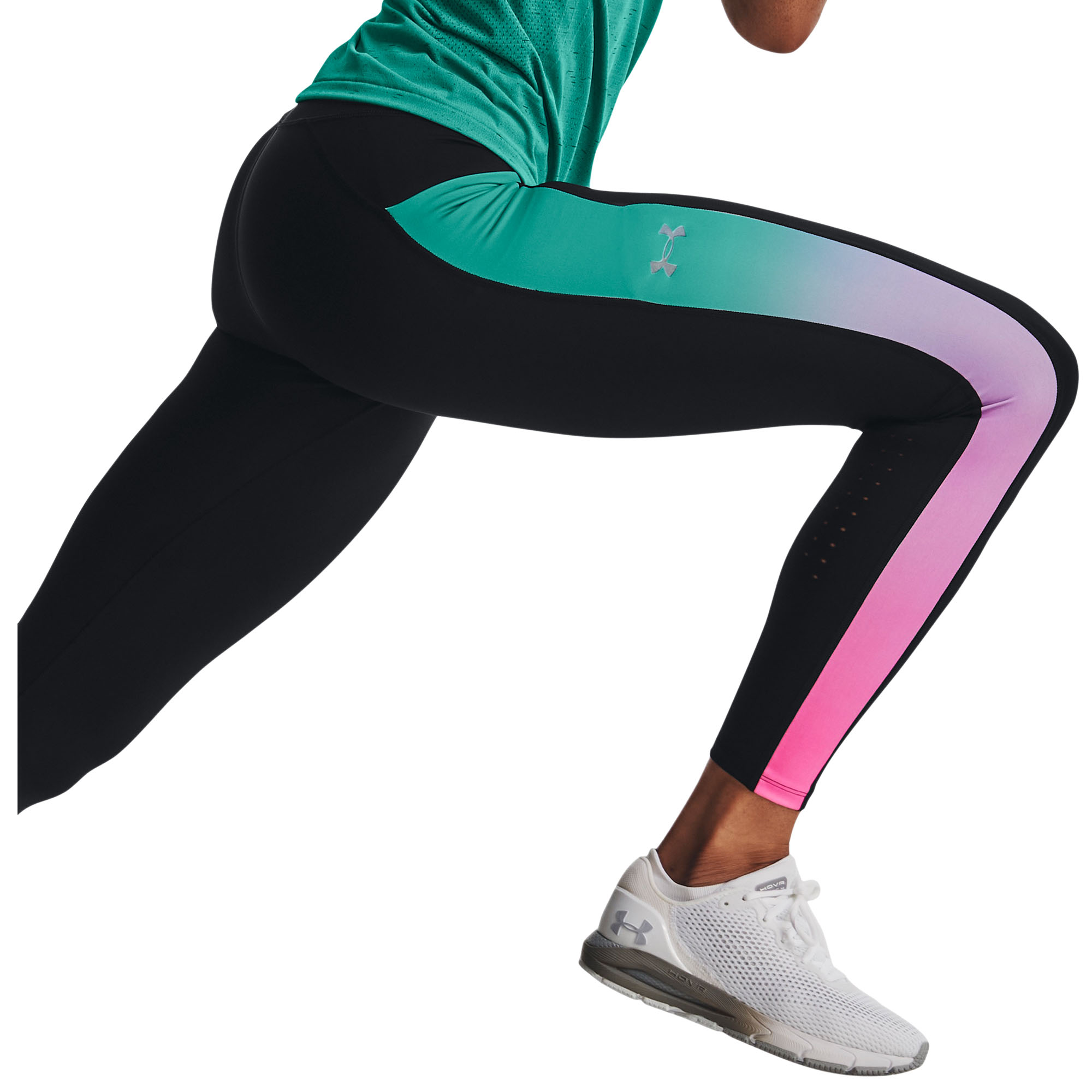 Under Armour Womens Speedpocket Bottoms Performance Tights Leggings Sports  Pants