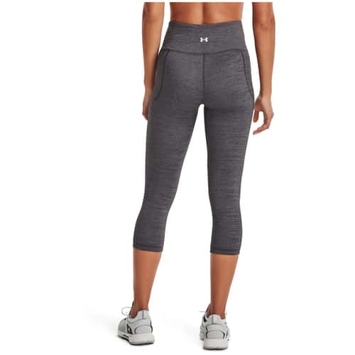 Under Armour Women's UA Meridian Heather Crop Leggings alt image view 2
