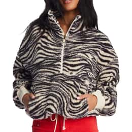 Billabong Women's Time Off Half Zip Fleece Pullover